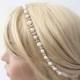 Wedding Headband, Bridal Headband, Rhinestone Headband, Bridal Hair Accessory, Wedding Hair Accessory, Rhinestone Halo