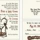 INVITES & RSVP CARDS - Vintage Fall Autumn Halloween Spooky Burton Style Original Style Wedding Invitation Suite
