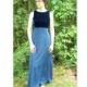 Upcycled Deep Teal Prom Party Dress, Modern Size 8, Small