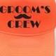 Groom's Crew Caps. Wedding Party Caps. Groom's Crew Hats. Bachelor  party caps. Groomsmen Cap. Neon Caps. Wedding Caps