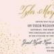 Effervescent Sparkle - Signature White Wedding Invitations In Chenille Or Plum Swirl 