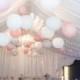 Stylish & Relaxed Pink & Blue Spring Barn Wedding