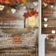 Fall In Love Rustic Fall Lantren Wedding Invitation Matching RSVP & Thank You Tag DIY Printable Digital Files Exclusive Design set 0010