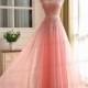 The latest fashion bridesmaid dress sexy transparent body design show the perfect shapeSexy ball gowns