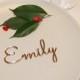 Personalized Wedding Place Card, Laser Cut Name, Wedding Table Place, Guest Names, Wedding Decor, Tableware, Place Setting
