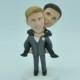 Gay Wedding Toppers, same sex cake topper,2 grooms cake topper,same gender cake topper,gay cake topper,gay man wedding, gay cake,gay wedding