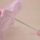 Pink Lace Parasol, Vintage Sun Umbrella, Handmade Lace Umbrella, Wedding Umbrella, Bridal Umbrella, Bridal Shower Umbrella, Parasol LSS12E-4