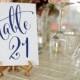 1-30 NAVY Wedding Table Numbers, Printable Wedding Table Numbers, Wedding Table Decor, 4x6 Navy Wedding Table Number Cards