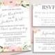 Floral Wedding Invitation - (3)