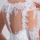 Lace Long Sleeve A-Line Wedding Dress
