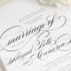 Traditional Wedding Invitations - Marriage Design Sample
