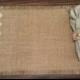 Burlap Placemats 12" x 18" set of 4 or 6 or 8 with chevron - Holiday decorating Home decor