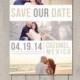 Save the Date Card / Magnet (Printable) by Vintage Sweet