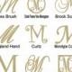 Wooden Letter “M” Large or Small, Unfinished, Unpainted -- Perfect for Crafts, DIY, Nursery, Kids Rooms, Weddings