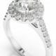 Forever One Moissanite & Diamond Engagement Ring - Moissanite Rings Etsy - Raven Fine Jewelers