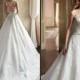 Gorgeous 2016 A Line Wedding Dresses Sheer Scoop Neckline Beaded Appliques Lace Church Ivory Sheer Back Bridal Ball Gowns Chapel Train Online with $111.56/Piece on Hjklp88's Store 