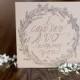 Will You Be My Bridesmaid Flat Card, Sweet Wreath