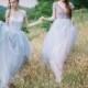 Tulle Wedding Gown // Gardenia/ 2 Pieces