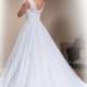 Cap Sleeves Applique Lace Beauty Wedding Dress