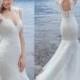 2016 Newest Mermaid Beach Wedding Dresses Spaghetti Neck Sleeveless Lace Wedding Gowns Sweep Train Lace-Up Plus Size Long Bridal Dress Online with $102.52/Piece on Hjklp88's Store 