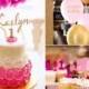 Pink & Gold Cancer-Free 1st Birthday Party 