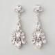 Wedding Earrings - Chandelier Earrings, Gatsby Earrings, Vintage, Crystal Earring, Art Deco, Bridal Earrings, Bridal Jewelry  -CAPRICE