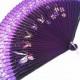 Wedding Favor Hand Folding Fan Chinese Japanese bamboo Hand fan with Butterfly and Floral Design