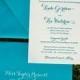 Letterpress Wedding Invitation, Letterpressed Rehearsal Dinner Invitations, Palm Tree Monogram