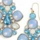 Women's St. John Collection Multi Tone Swarovski Crystal French Wire Earrings
