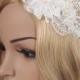 Lace flower headband, bridal headband, wedding accessories, wedding headband, Bridal headpiece, Race Fascinator, flower girl, Wedding Tiara