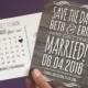 Rustic Save-The-Dates; Postcard Optional