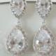Crystal Bridal Earrings Wedding Jewelry Swarovski Crystal Wedding Earrings Gold Bridal Earrings Bridal Jewelry Crystal Drop