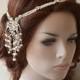 Wedding Head Chain, Pearl Hair Jewelry, Bridal Hair Accessories, Bohemian Wedding Headpiece, Wedding Hair Accessories