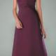 Purple Appliques Satin Floor Length Scoop Ruched Short Sleeves