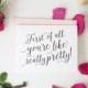 Funny Will You Be My Bridesmaid Cards - You're Like Really Pretty - Be My Matron / Maid of Honor, Flower Girl, Proposal - Dancing Script