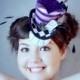 Cheshire Cat Hat , Mini Top Hat , Cheshire Cat , Mini Top Hat , Mad Hatter Hat , Fascinator , Mini Hats , Tea Party Hat , Women Top Hat