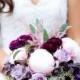 Too Pretty To Miss Purple Wedding Bouquets