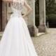 Rommantic A-Line Lace-Up Wedding Dress