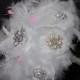 Feather Brooch Bridal Bouquet
