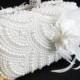 Wedding Bag Clutch Formal Evening Bag with Faux pearl