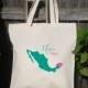 20  Wedding Welcome Bags-Personalized Wedding Tote- Destination Wedding - Mexico - Cancun