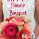 DIY Paper Flower Bouquet Templates & Tutorial- DIY Paper flower bridal bouquet- flower patterns - DIY paper wedding bouquet- Wedding decor