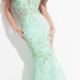 Appliques Straps Sleeveless Ruched Floor Length Mermaid