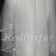 2T white ivory beaded bridal veil wedding veil, handmade beaded veil beautiful bride accessories