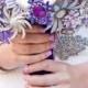 Brooch Bouquet - Custom Modern Jewelry Heirloom Bouquet - Handcrafted High Quality - Broach Bouquet Jewelry Bouquet Heirloom Jewelry