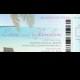 Boarding Pass Ticket Invitation for Destination Wedding //  Palm Trees // Beach Chair  // Aqua Seaside