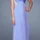 Ruched Sweetheart Pink Floor Length Cap Sleeves V-back Appliques Blue Chiffon