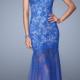 Sleeveless Tulle Ruched Blue Sweetheart Appliques Zipper Floor Length Sheath