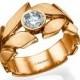 Diamond solitaire ring, Diamond Ring, Leaves  Engagement Ring,Rose Gold Ring, Solitaire ring, Wedding Ring, Leaf Ring, band ring, 14K 18K