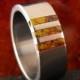 Titanium Ring, Dinosaur Bone Ring, Wedding Ring, Mens Ring, Womens Ring, Custom Made Ring, Wedding Band Set, Engraved Ring, His and Hers